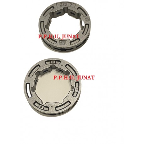 Kółko pływające koło napędu łańcucha DUŻY OTWÓR 3/8" 7Z Oryginalne Stihl 500 640 660 661