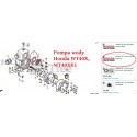 Uszczelka Pompy Wody WT40X WT 40 X K1 78110-YD4-003